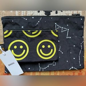 Baggu Go Pouch Set of 2 NWT